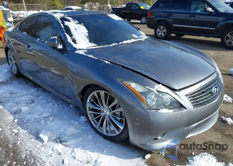 2013 Infiniti G37X z USA, uszkodzony, nr VIN JN1CV6EL4DM982881